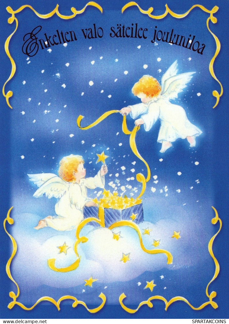 ANGEL CHRISTMAS Holidays Vintage Postcard CPSM #PAH365.GB - Anges