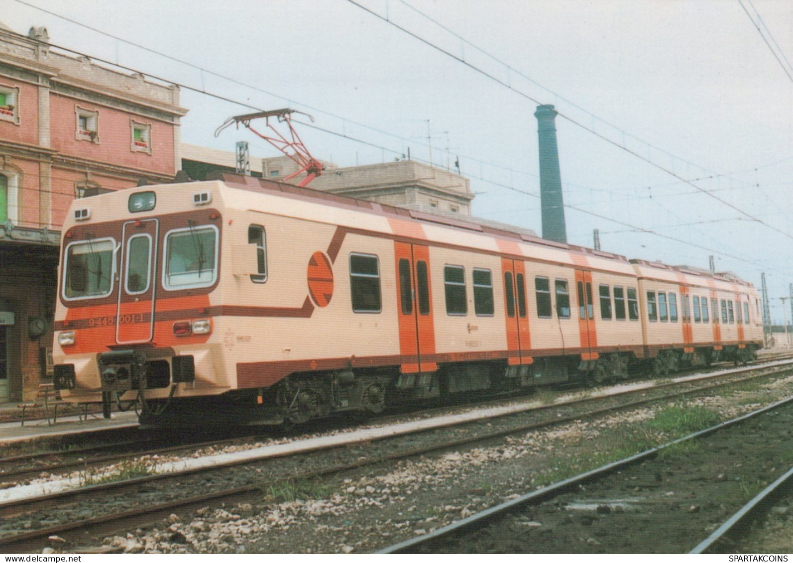 TRAIN RAILWAY Transport Vintage Postcard CPSM #PAA729.GB - Treni