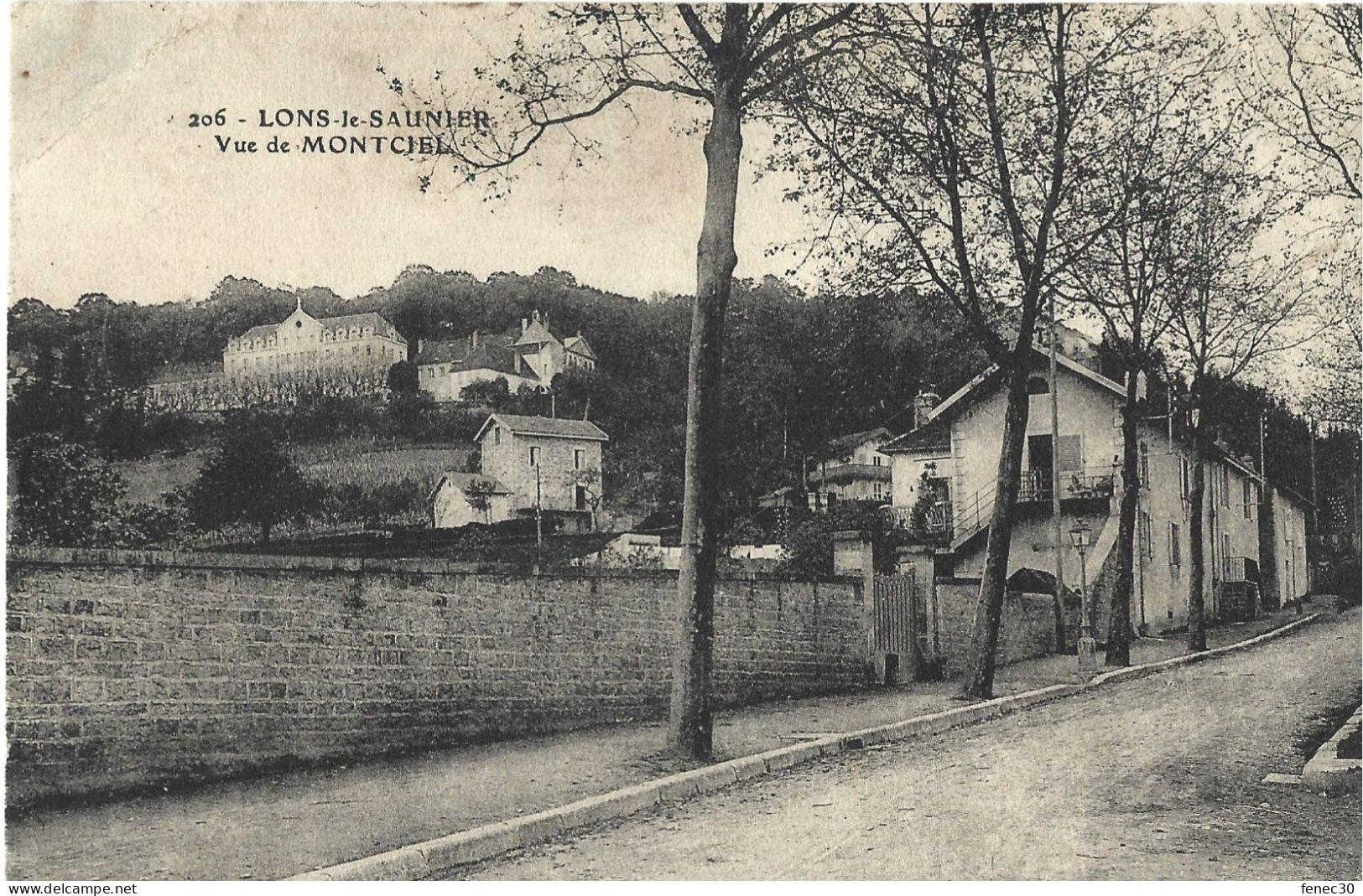 39 Lons Le Saunier Jura Vue De Montciel - Lons Le Saunier