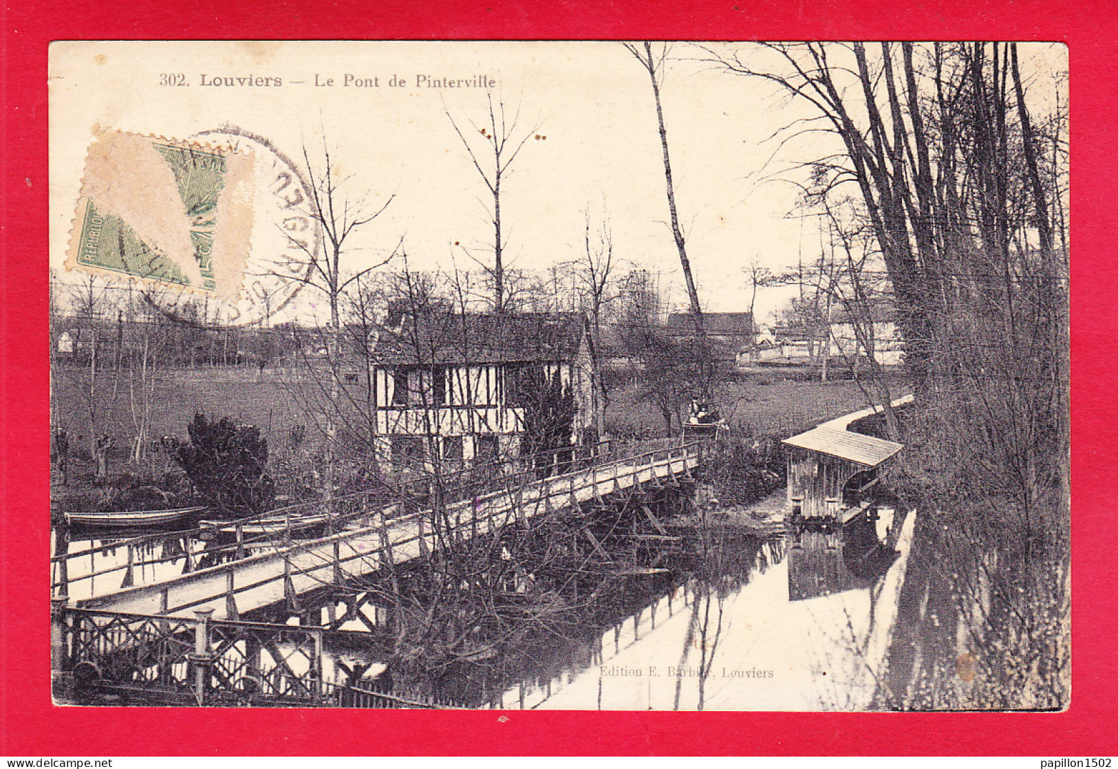 F-27-Louviers-19D02  Le Pont De Pinterville, Cpa - Louviers