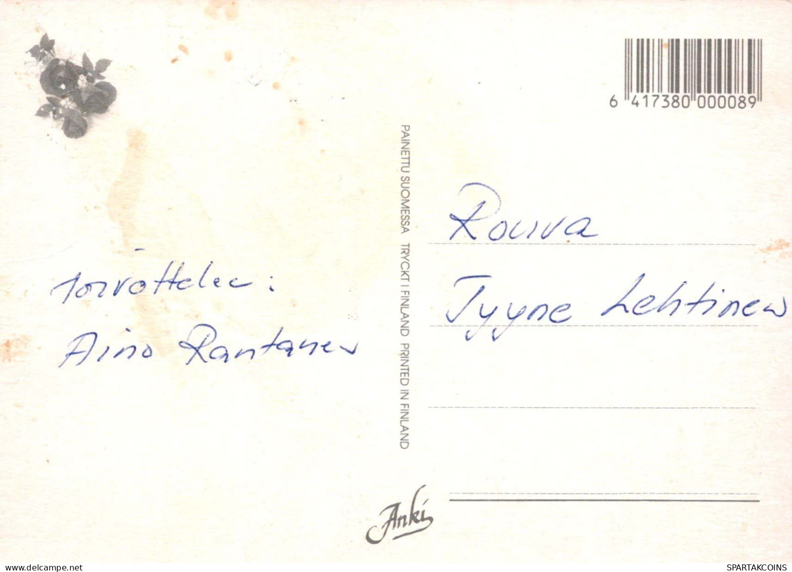 FLORES Vintage Tarjeta Postal CPSM #PAR777.ES - Flores