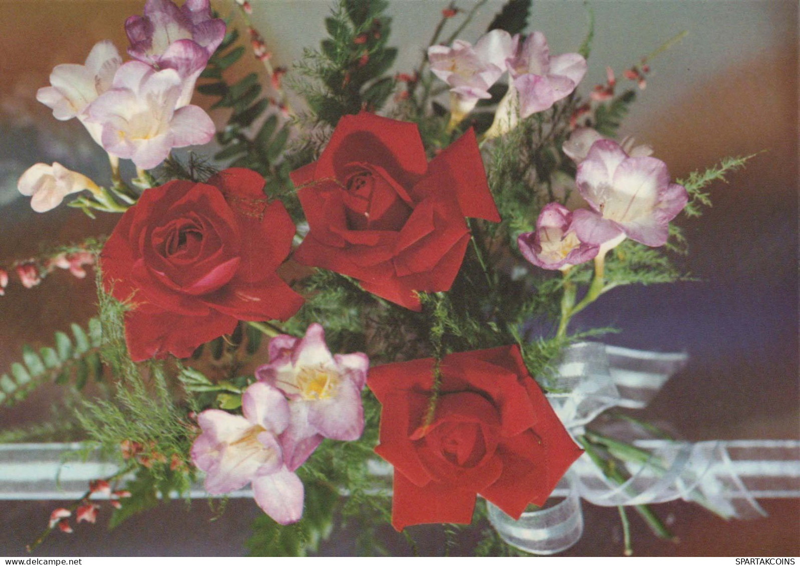 FLORES Vintage Tarjeta Postal CPSM #PAR957.ES - Flowers
