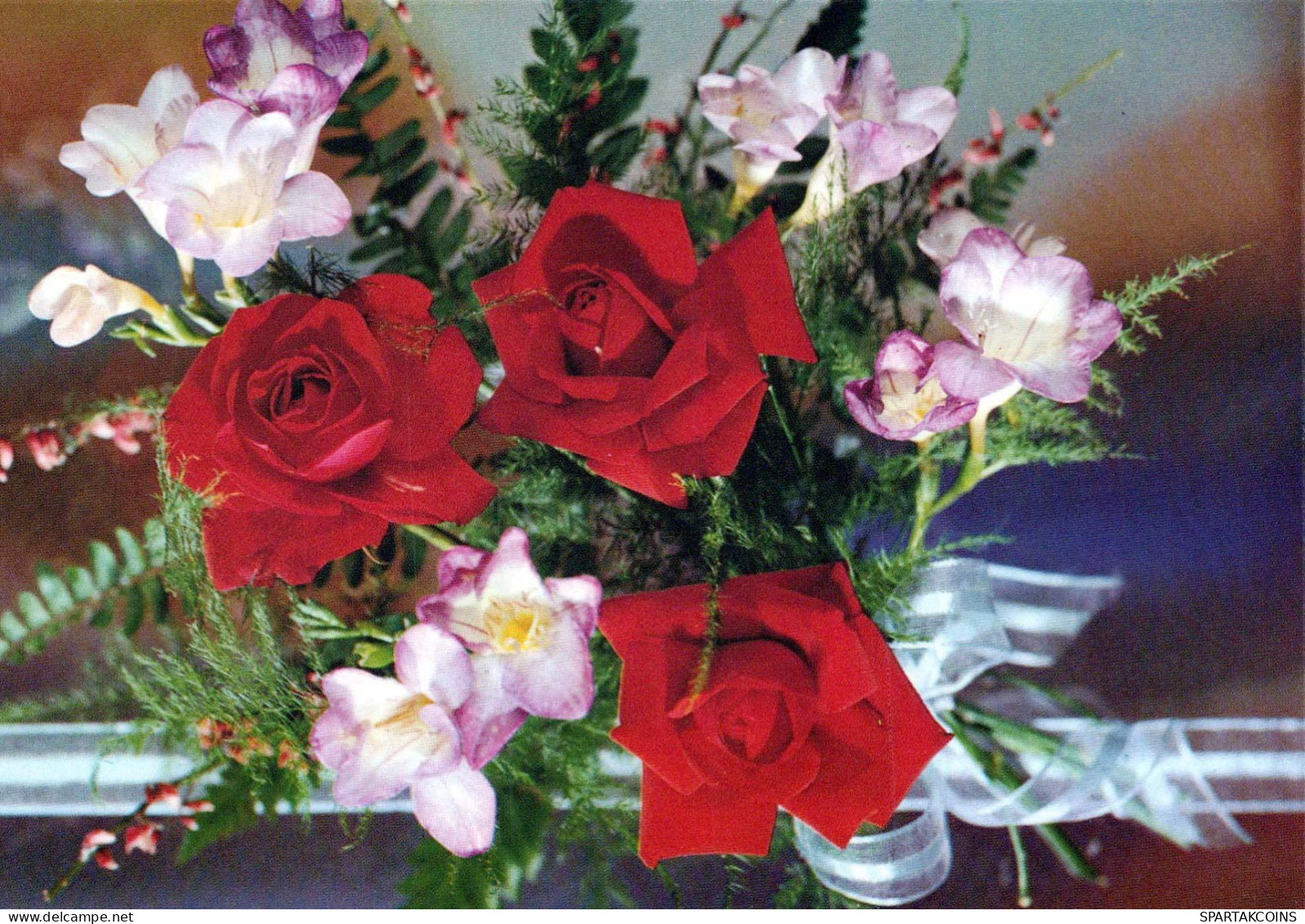 FLORES Vintage Tarjeta Postal CPSM #PAR957.ES - Flowers