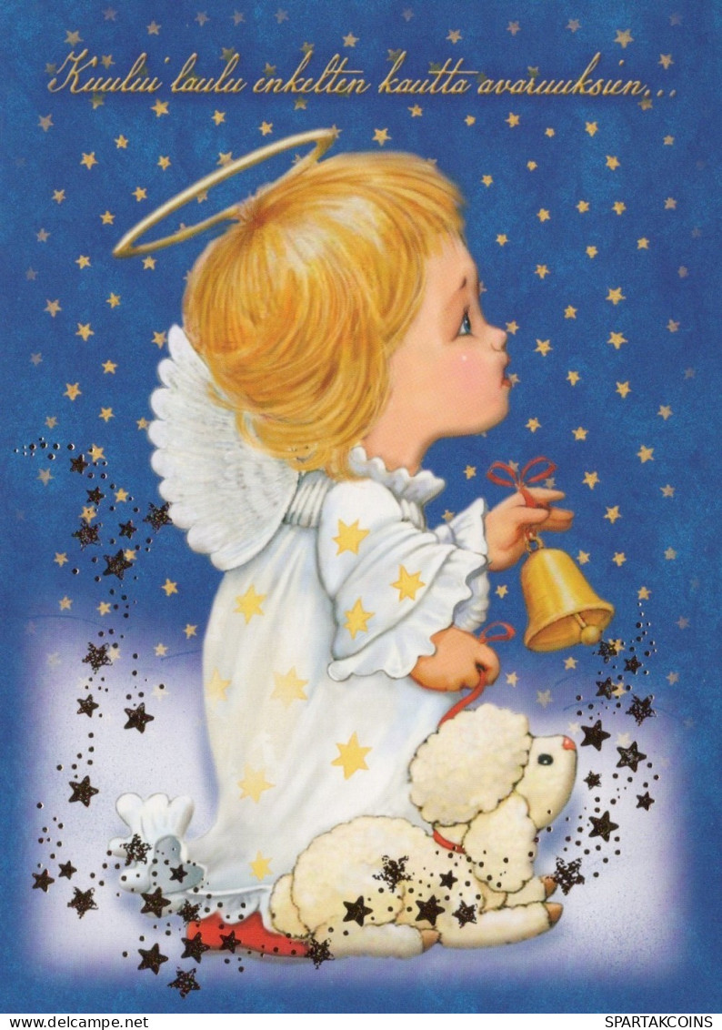 ÁNGEL NAVIDAD Vintage Tarjeta Postal CPSM #PAJ252.ES - Engel