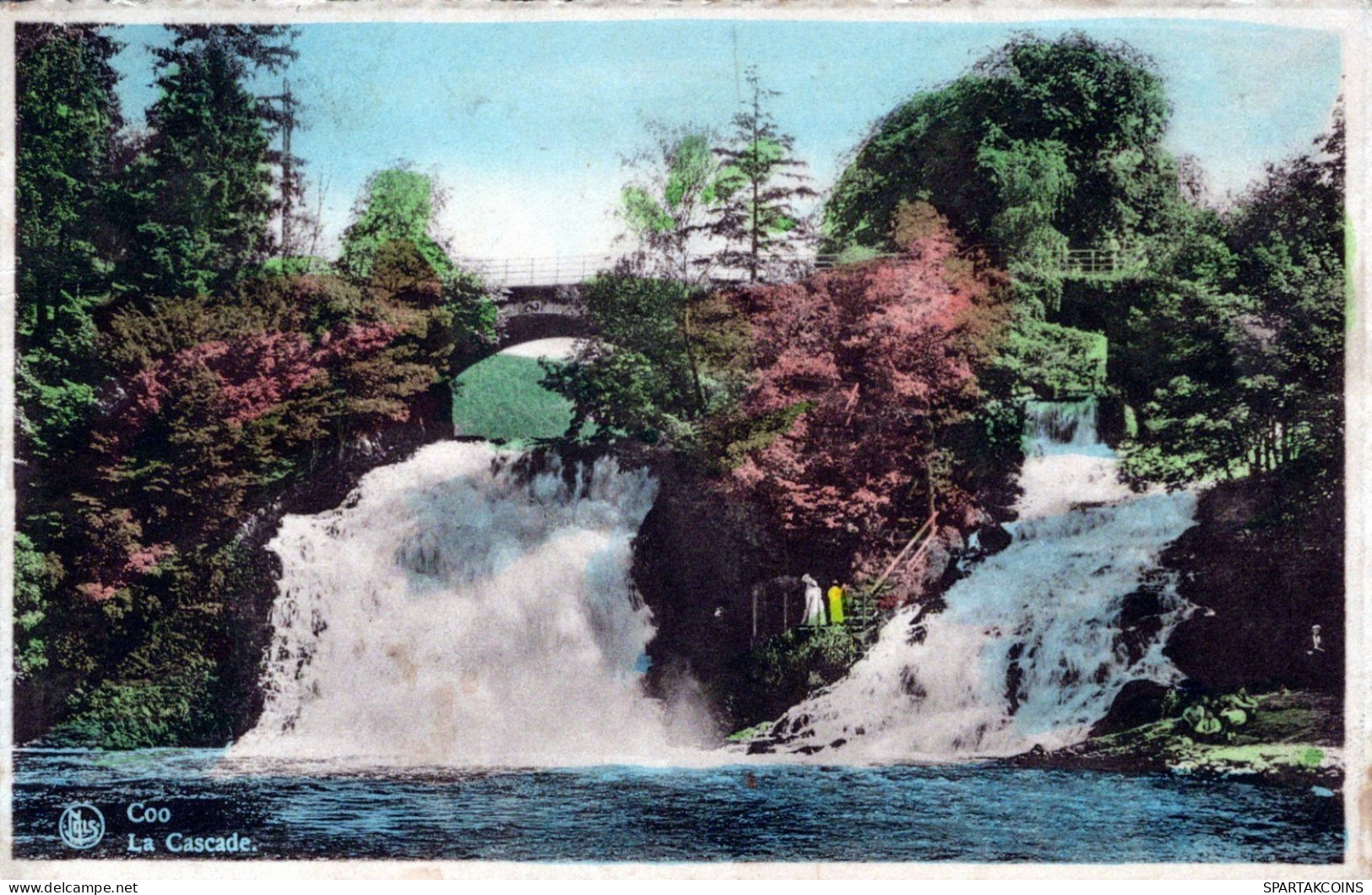 BELGIUM COO WATERFALL Province Of Liège Postcard CPA #PAD191.GB - Stavelot