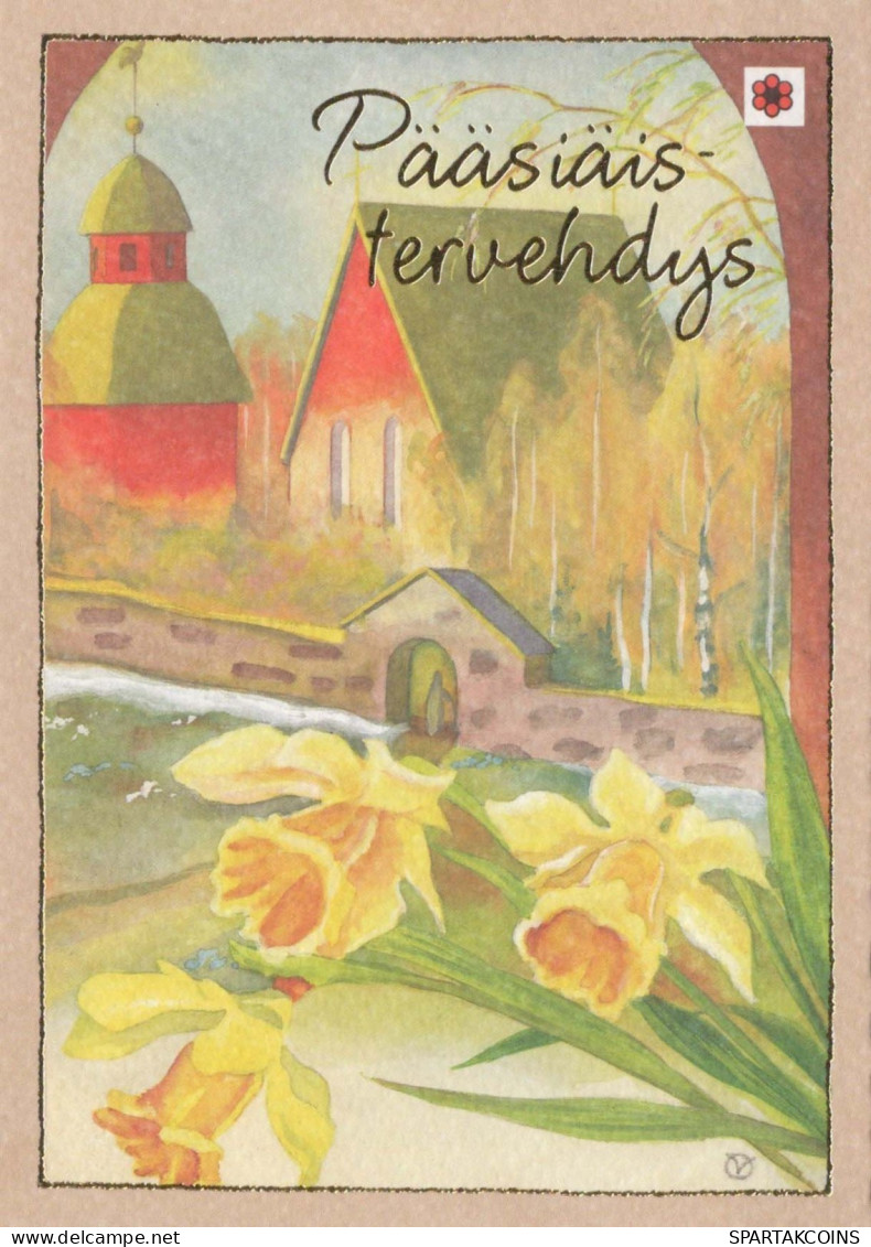 FLOWERS Vintage Postcard CPSM #PBZ124.GB - Bloemen