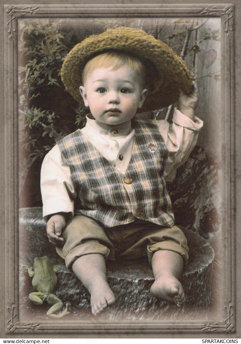 CHILDREN Portrait Vintage Postcard CPSM #PBU770.GB - Portretten