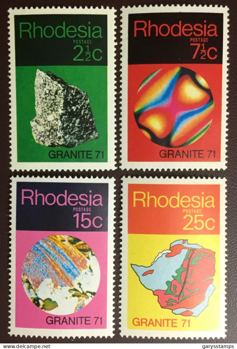 Rhodesia 1971 Geological Congress MNH - Rhodésie (1964-1980)