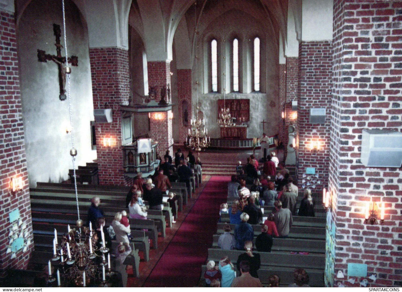 CHURCH Christianity Religion Vintage Postcard CPSM #PBQ231.GB - Churches & Convents