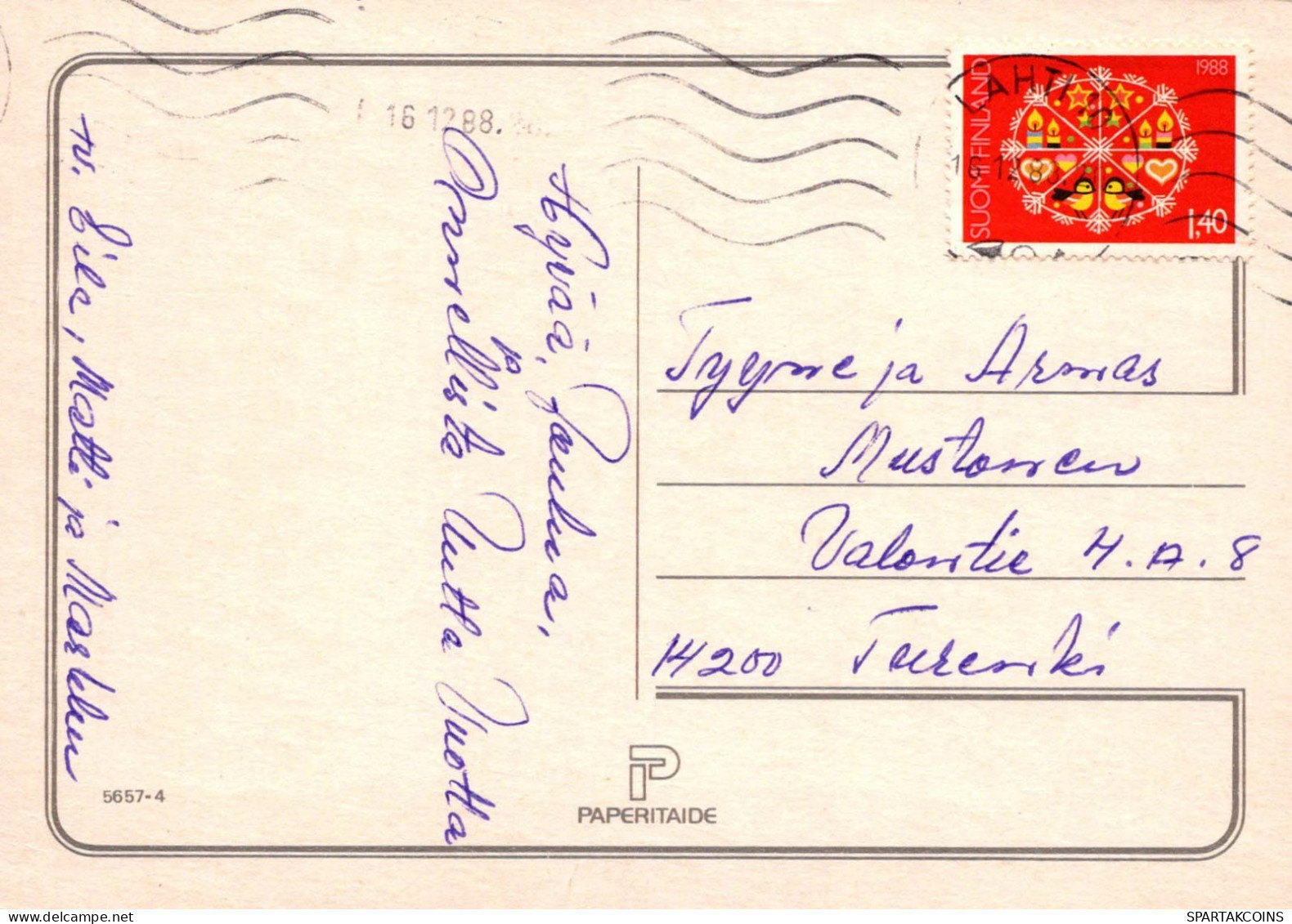 Virgen Mary Madonna Baby JESUS Christmas Religion Vintage Postcard CPSM #PBB880.GB - Vergine Maria E Madonne