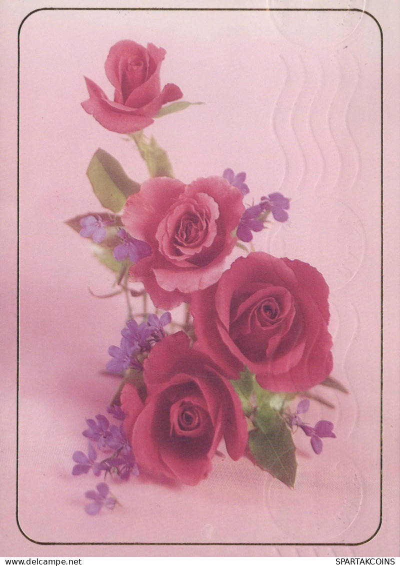 FLEURS Vintage Carte Postale CPSM #PAS560.FR - Flowers