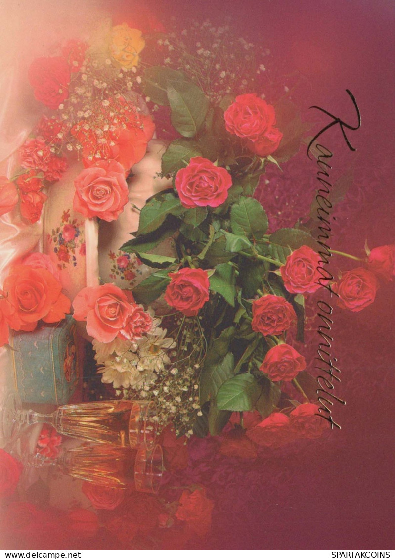 FLEURS Vintage Carte Postale CPSM #PAS683.FR - Flowers