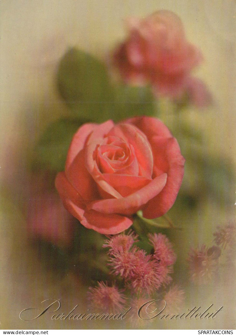 FLEURS Vintage Carte Postale CPSM #PAS079.FR - Fleurs