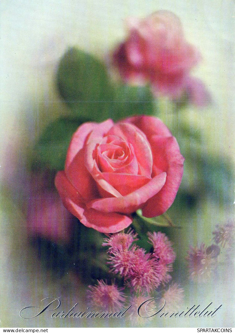 FLEURS Vintage Carte Postale CPSM #PAS079.FR - Flowers