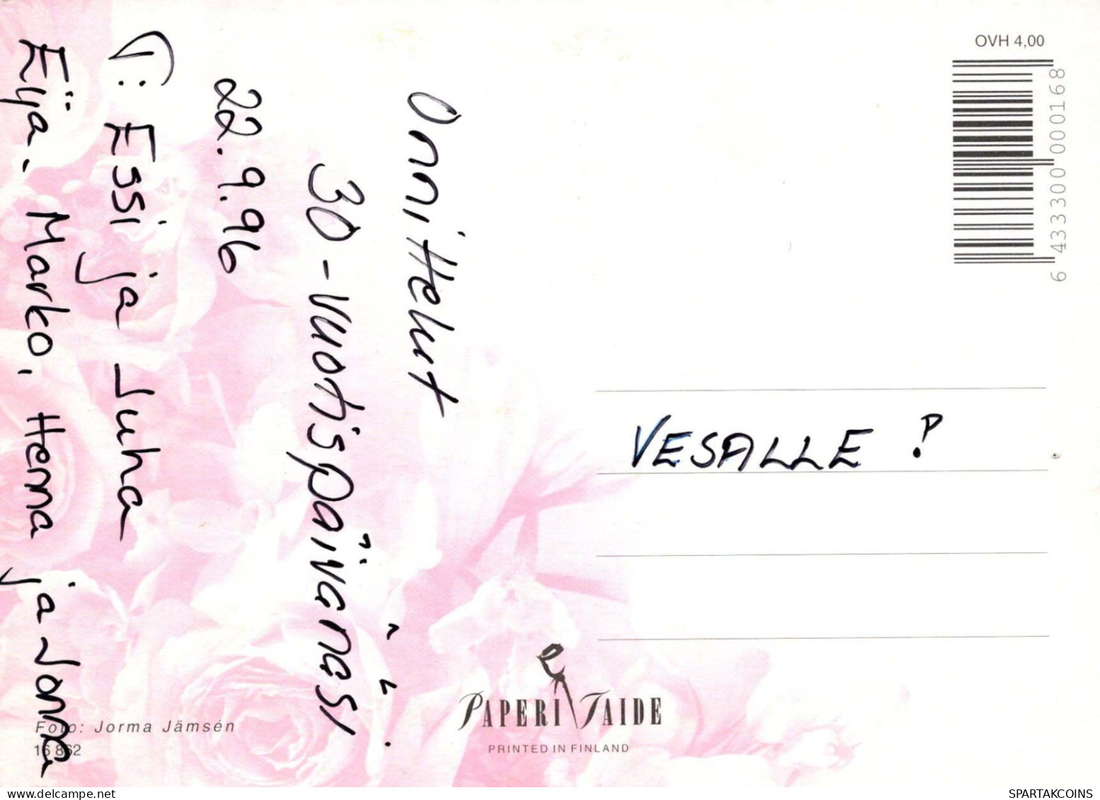 FLEURS Vintage Carte Postale CPSM #PAS199.FR - Fleurs