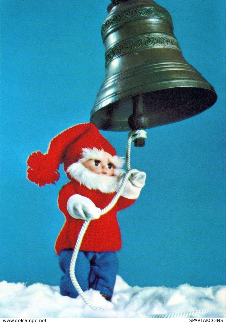 PÈRE NOËL NOËL Fêtes Voeux Vintage Carte Postale CPSM #PAK059.FR - Santa Claus