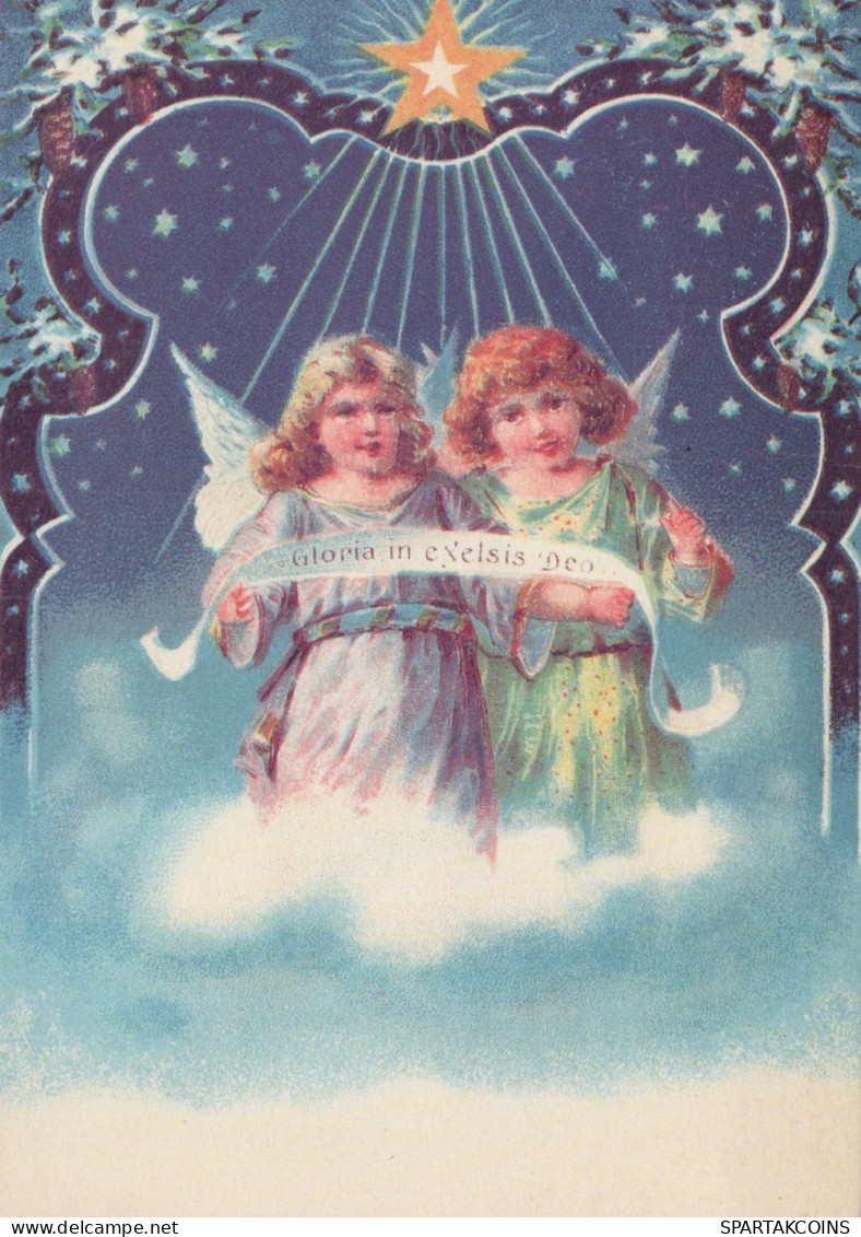 ANGE NOËL Vintage Carte Postale CPSM #PAH861.FR - Anges