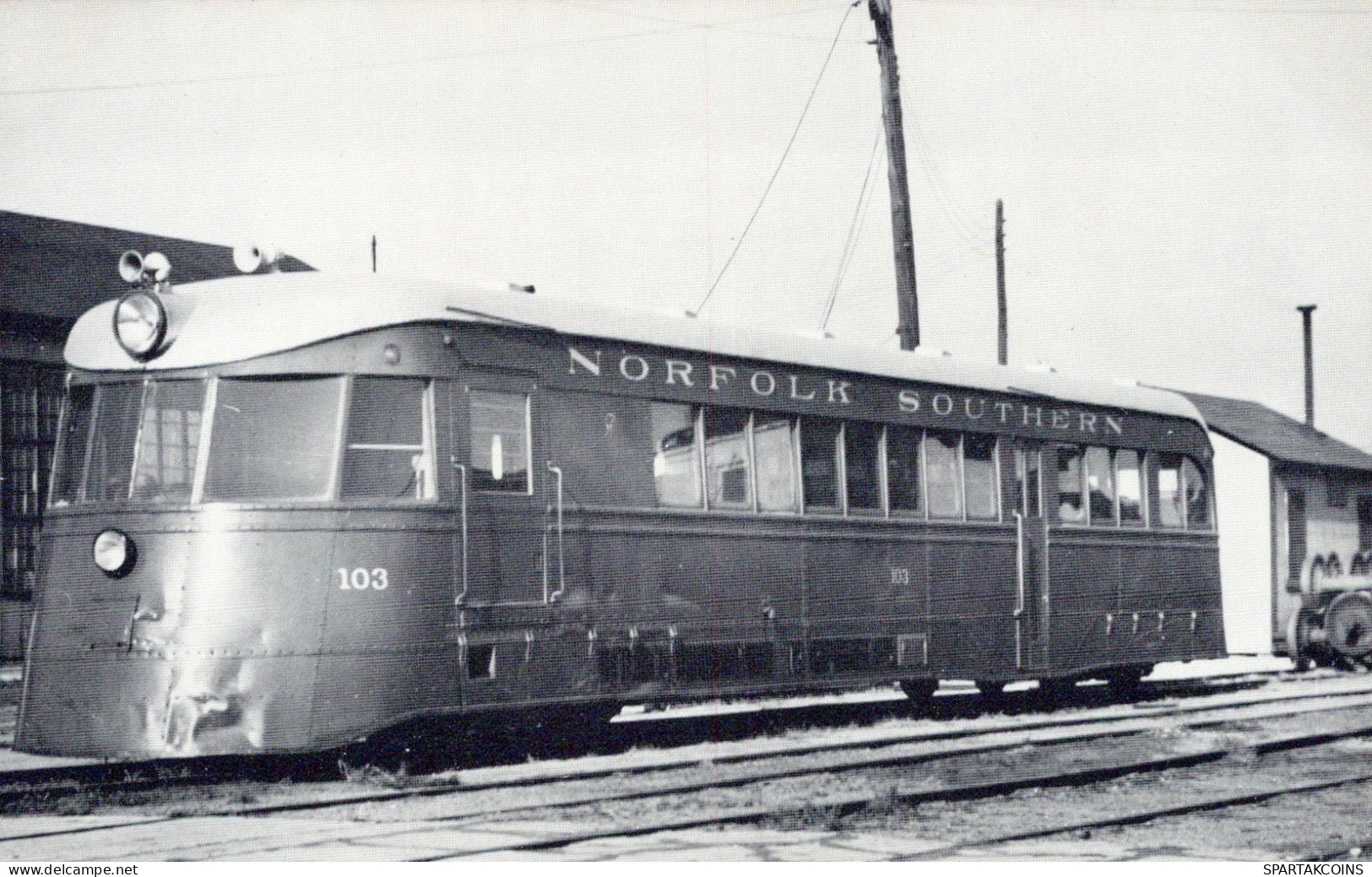 Transport FERROVIAIRE Vintage Carte Postale CPSMF #PAA451.FR - Trains