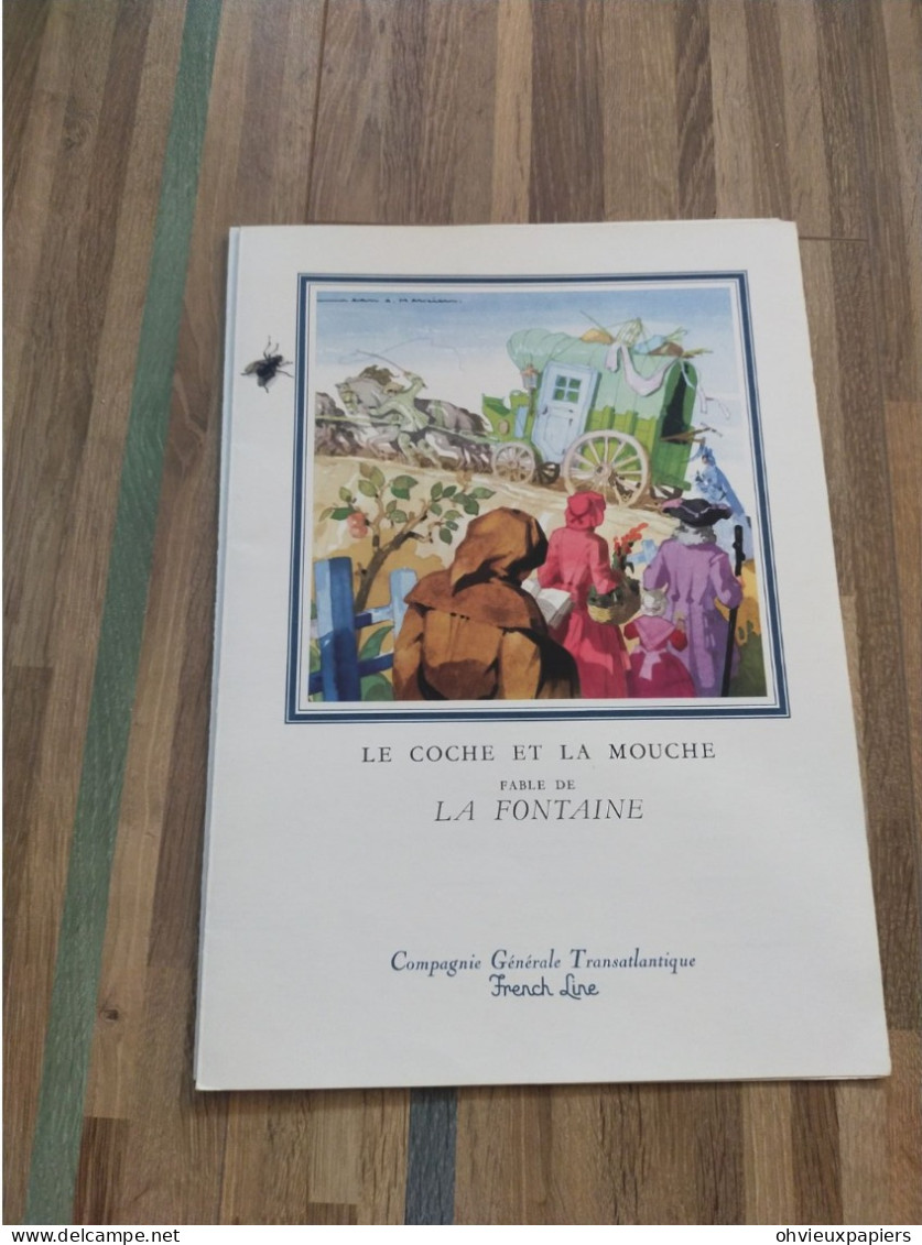 COMPAGNIE GENERALE TRANSATLANTIQUE  FRENCH LINE  Menu Du Paquebot  FRANCE Dejeuner  Luncheon Du 10/07/1959 - Menú