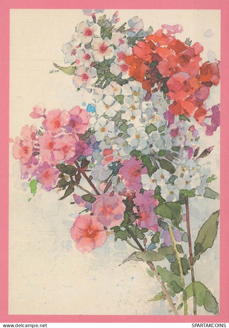 FLORES Vintage Tarjeta Postal CPSM #PBZ787.ES - Fleurs