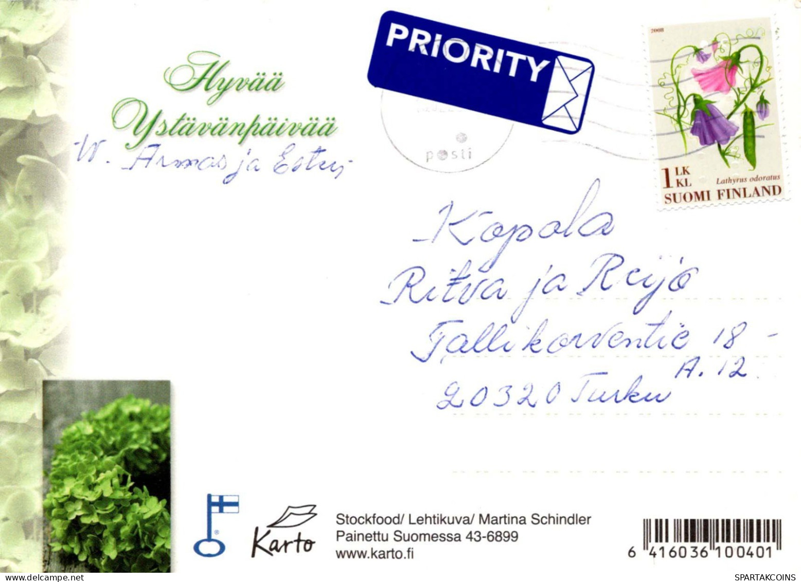 FLORES Vintage Tarjeta Postal CPSM #PBZ726.ES - Fleurs