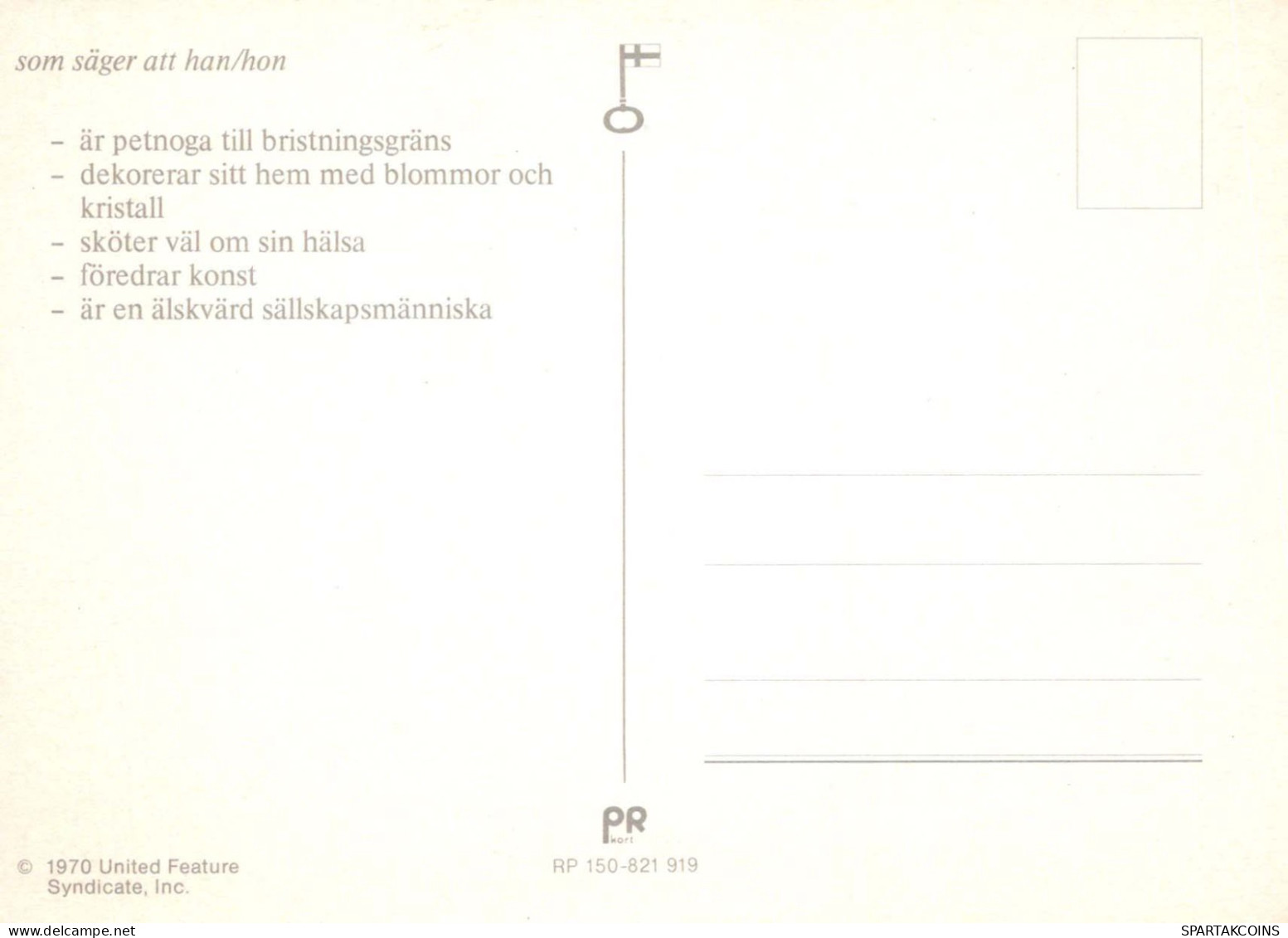 NIÑOS HUMOR Vintage Tarjeta Postal CPSM #PBV385.ES - Humorous Cards
