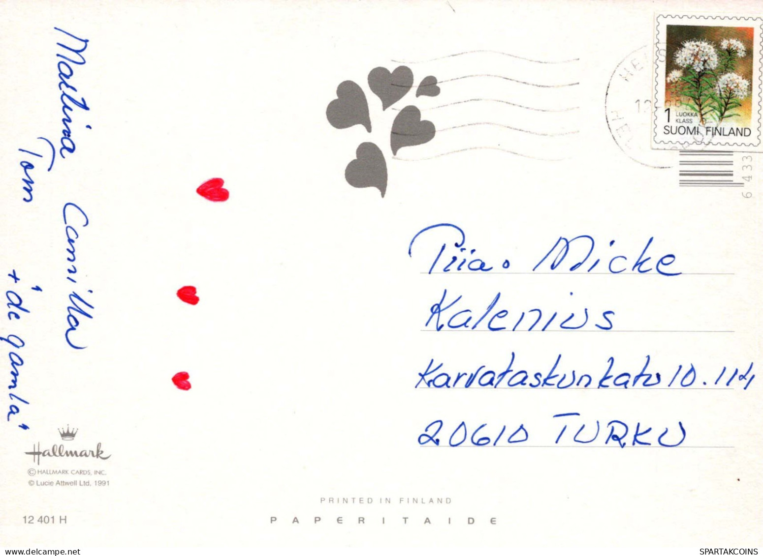 NIÑOS HUMOR Vintage Tarjeta Postal CPSM #PBV263.ES - Humorous Cards