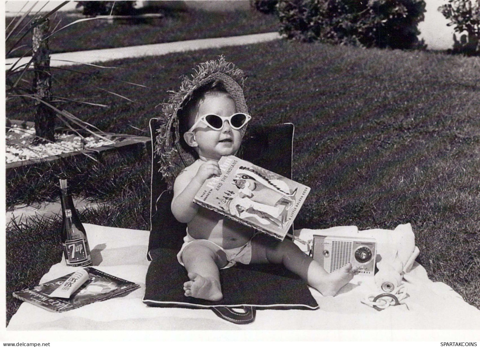 NIÑOS Retrato Vintage Tarjeta Postal CPSM #PBV016.ES - Portretten