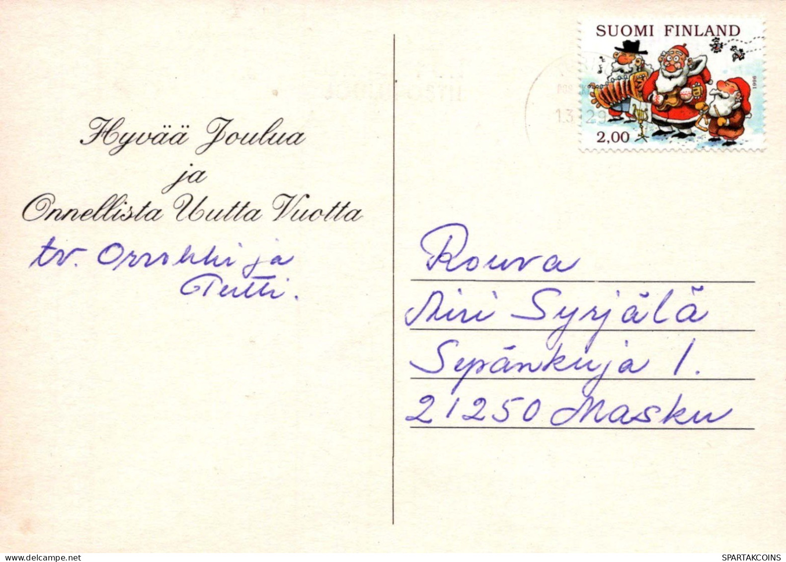 PERRO Animales Vintage Tarjeta Postal CPSM #PBQ490.ES - Chiens