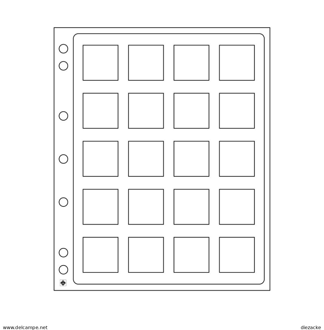 Leuchtturm Kunststoffhüllen ENCAP QUADRUM (2er Pack) 334778 Neu - Supplies And Equipment