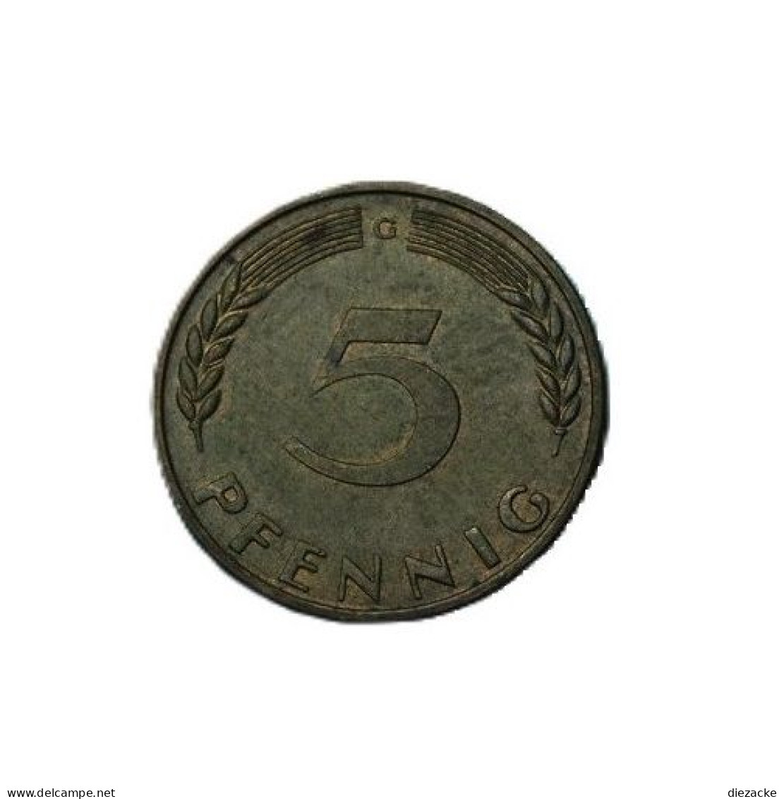 Bund 1967 G 5 Pfennig (EM056 - Sonstige & Ohne Zuordnung
