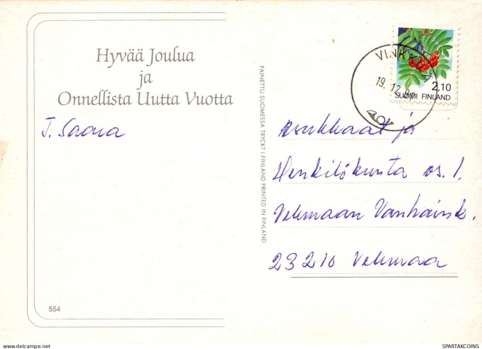 NIÑOS Escena Paisaje Vintage Tarjeta Postal CPSM #PBB370.ES - Scènes & Paysages