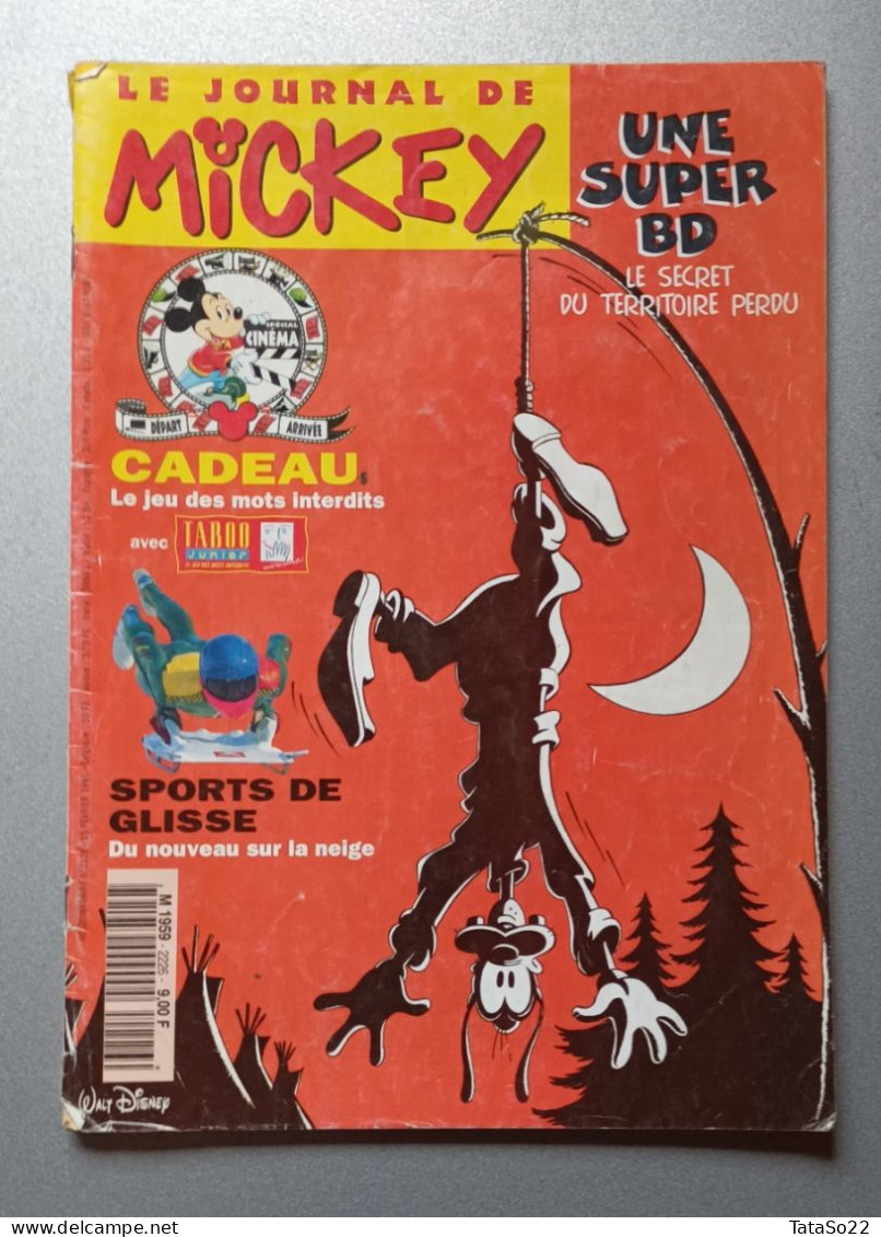 Le Journal De Mickey - N° 2226 Du 15 Février 1995 - Le Secret Du Territoir Perdu - Andere & Zonder Classificatie