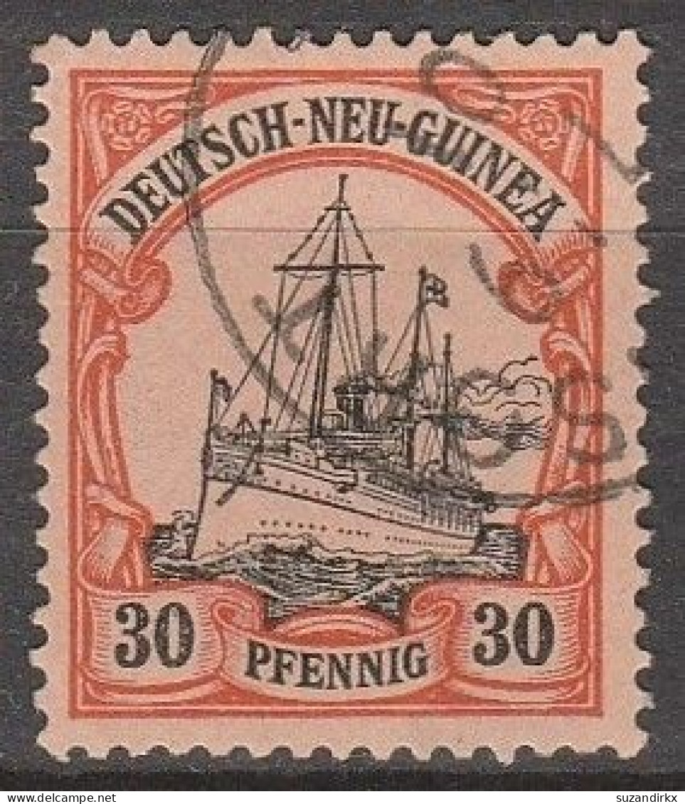 Deutsch Neu-Guinea   .    Michel   .     12    .     O   .      Gestempelt - Deutsch-Neuguinea