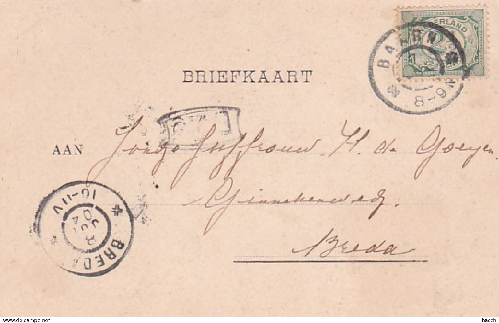 481840Baarn, Badhotel. (poststempel 1904) - Baarn