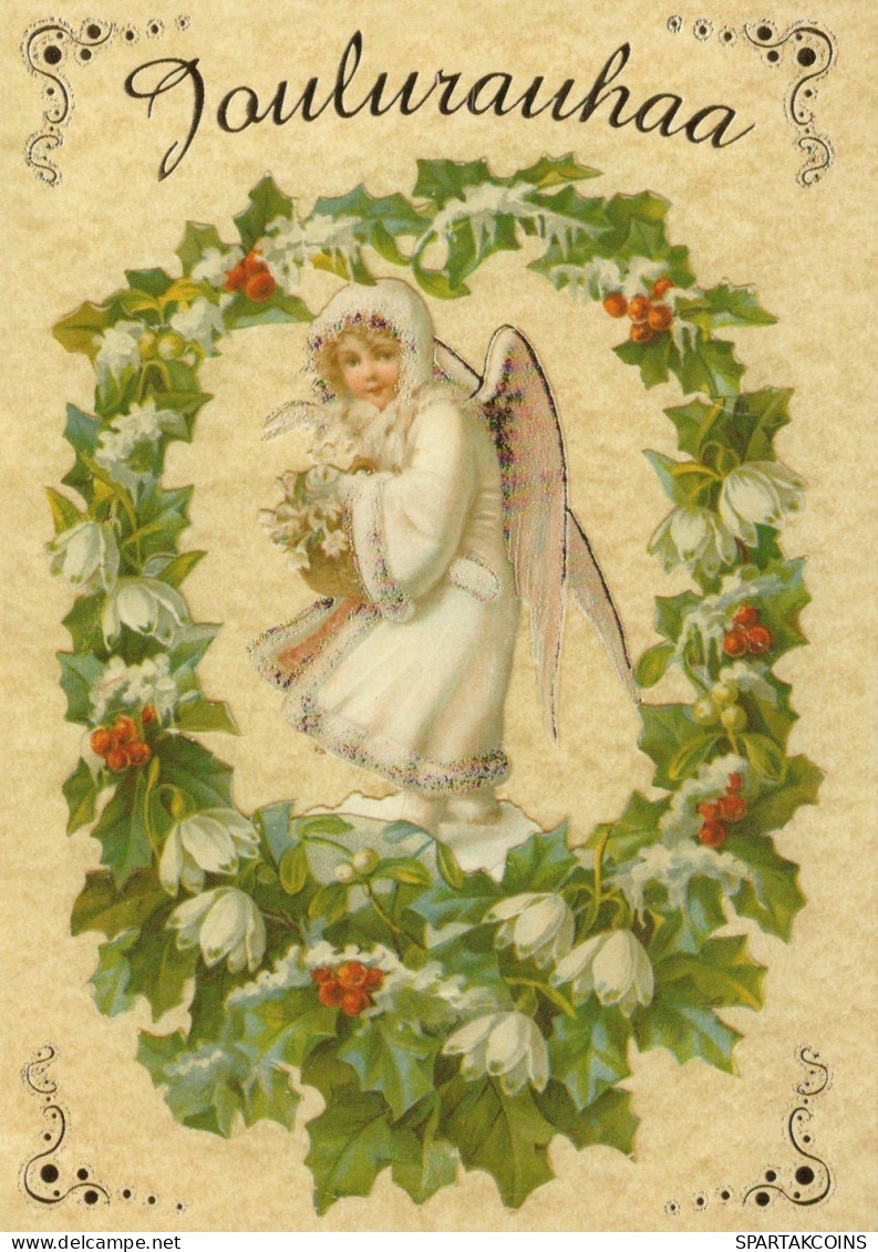 ENGEL WEIHNACHTSFERIEN Feiern & Feste Vintage Ansichtskarte Postkarte CPSM #PAJ319.DE - Anges