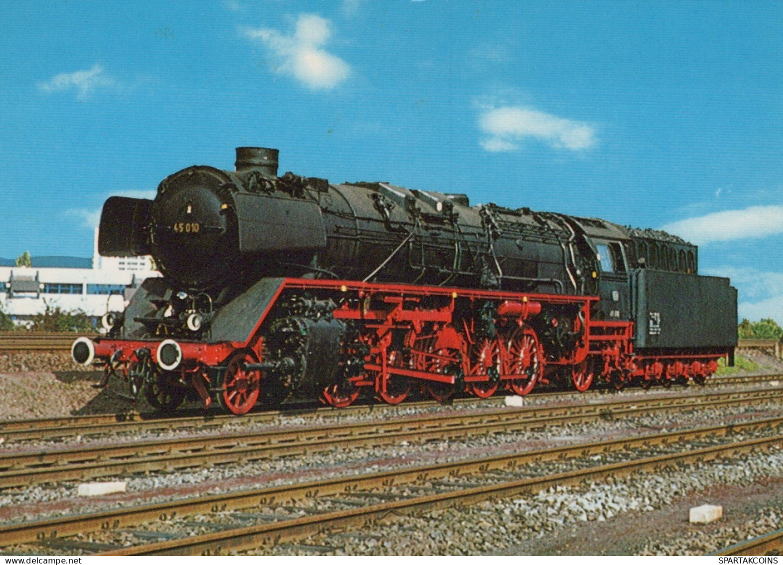 ZUG Schienenverkehr Eisenbahnen Vintage Ansichtskarte Postkarte CPSM #PAA992.DE - Trains