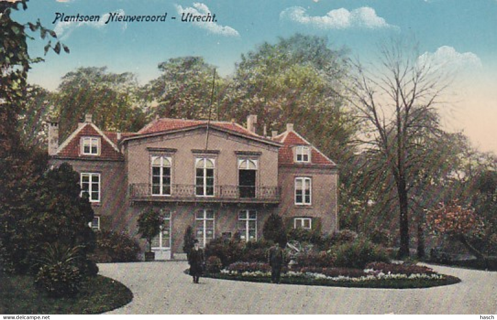 481850Utrecht, Plantsoen Nieuweroord 1915. (zie Hoeken En Randen) - Utrecht