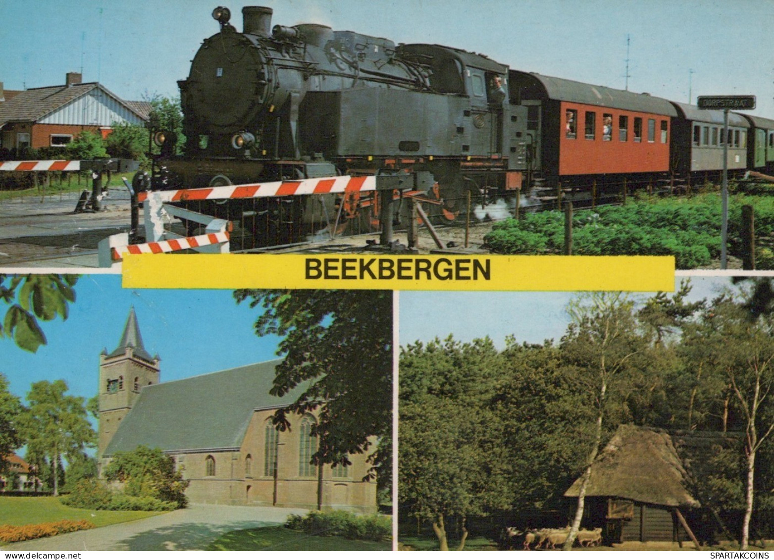 ZUG Schienenverkehr Eisenbahnen Vintage Ansichtskarte Postkarte CPSM #PAA799.DE - Treni