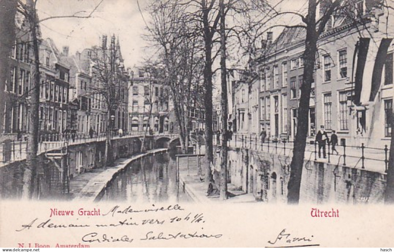 481888Utrecht, Nieuwe Gracht 1901. - Utrecht