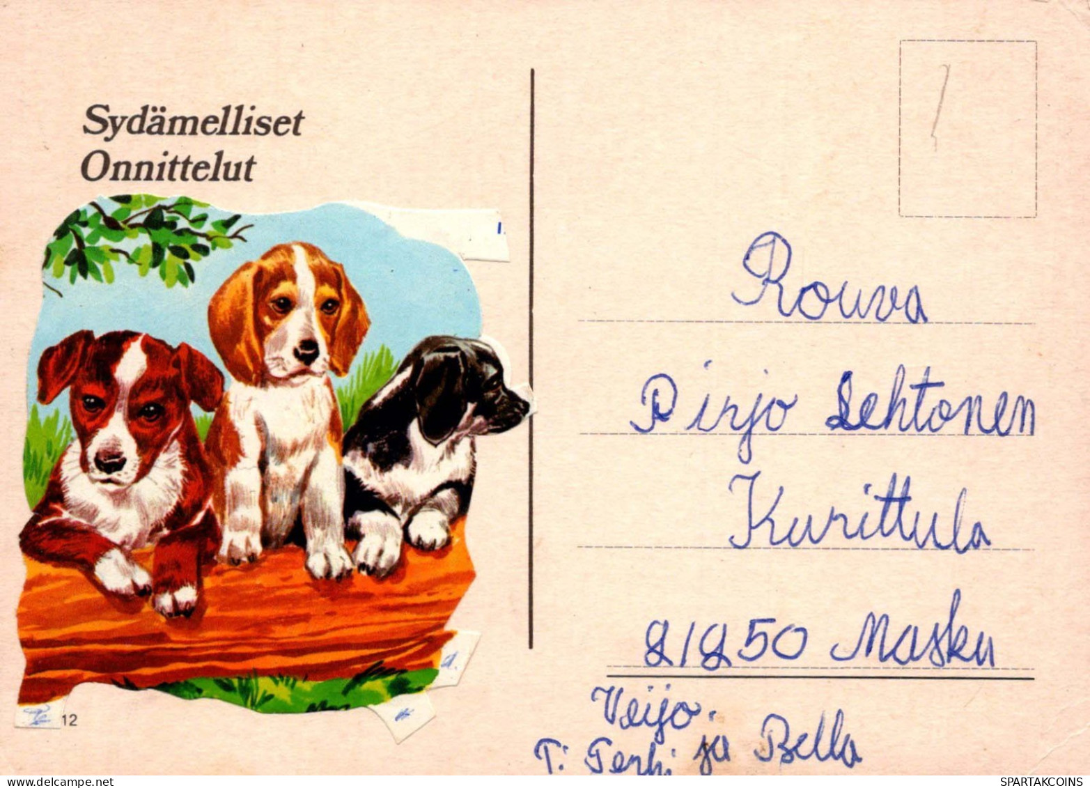 FLEURS Vintage Carte Postale CPSM #PBZ426.FR - Fleurs