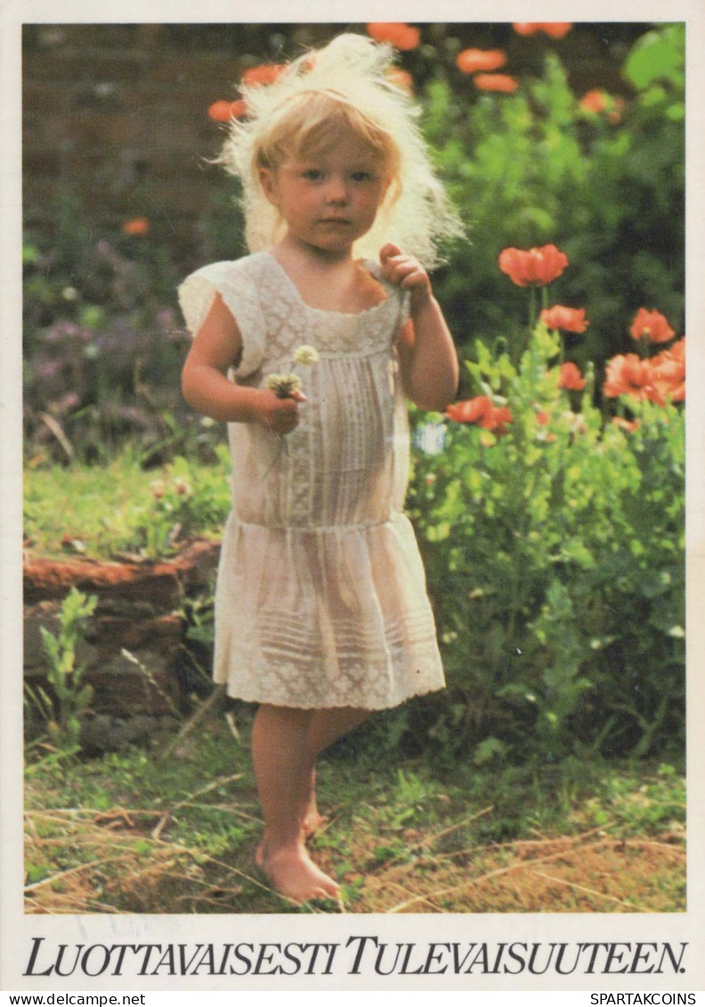 ENFANTS Portrait Vintage Carte Postale CPSM #PBU956.FR - Ritratti