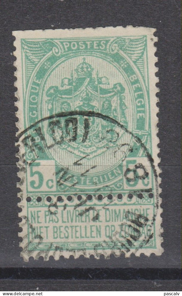 COB 56 Oblitération Centrale BOURG LEOPOLD (BEVERLOO) - 1893-1907 Wappen