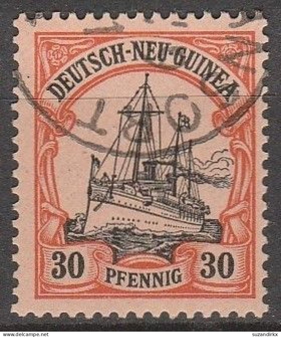 Deutsch Neu-Guinea   .    Michel   .     12    .     O   .      Gestempelt - Deutsch-Neuguinea