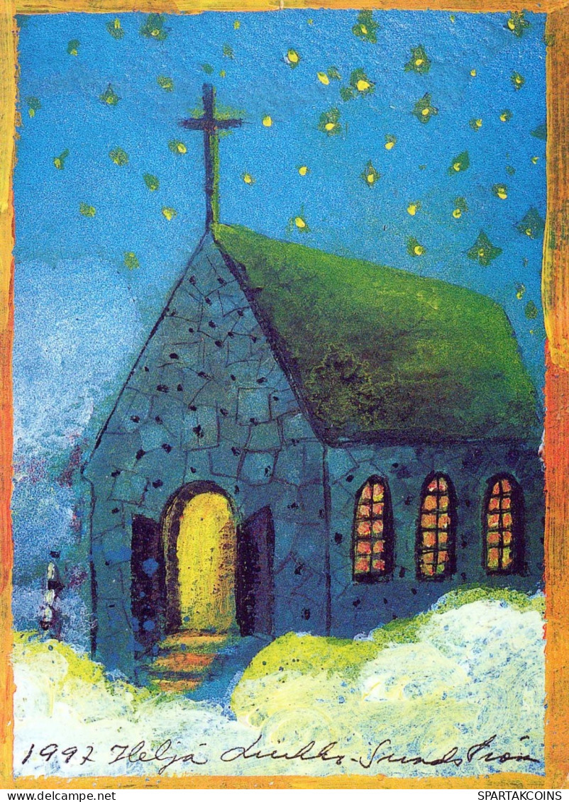 Bonne Année Noël Vintage Carte Postale CPSM #PBM967.FR - Año Nuevo