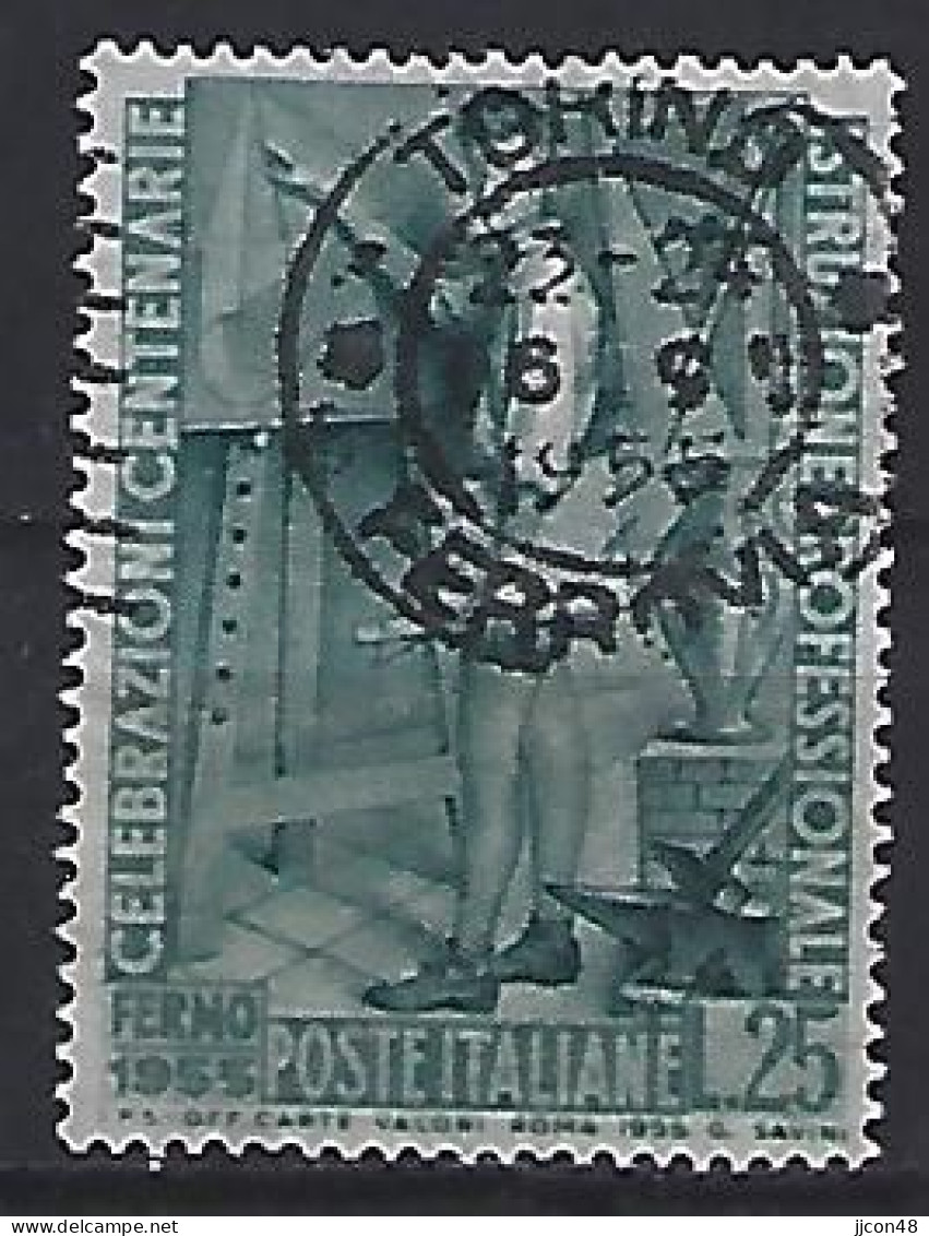 Italy 1955  Berufsausbildung In Fermo (o) Mi.948 - 1946-60: Used