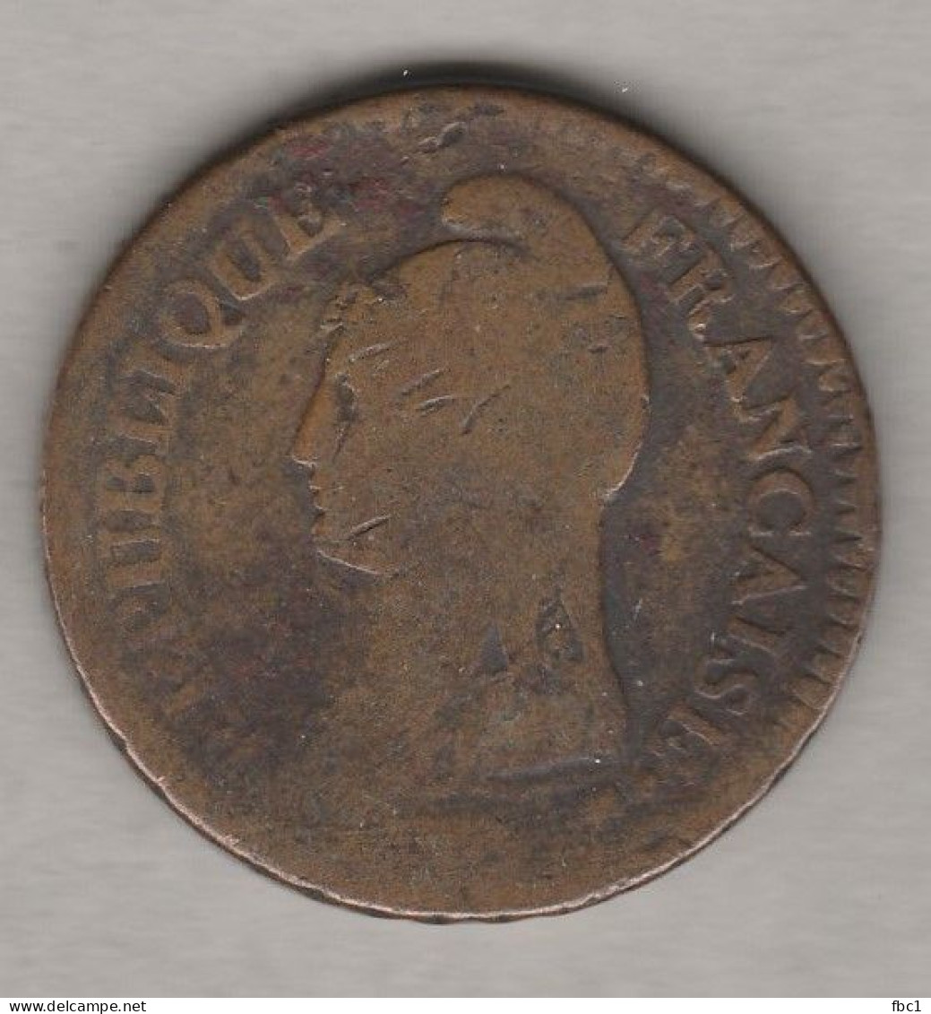 Un Décime Dupré - An 5 - W (Lille) - 1792-1804 Primera República 