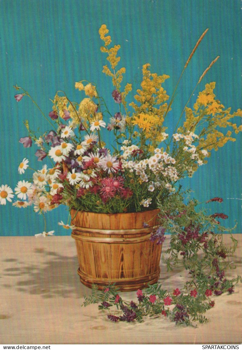 FIORI Vintage Cartolina CPSM #PAR239.IT - Fleurs