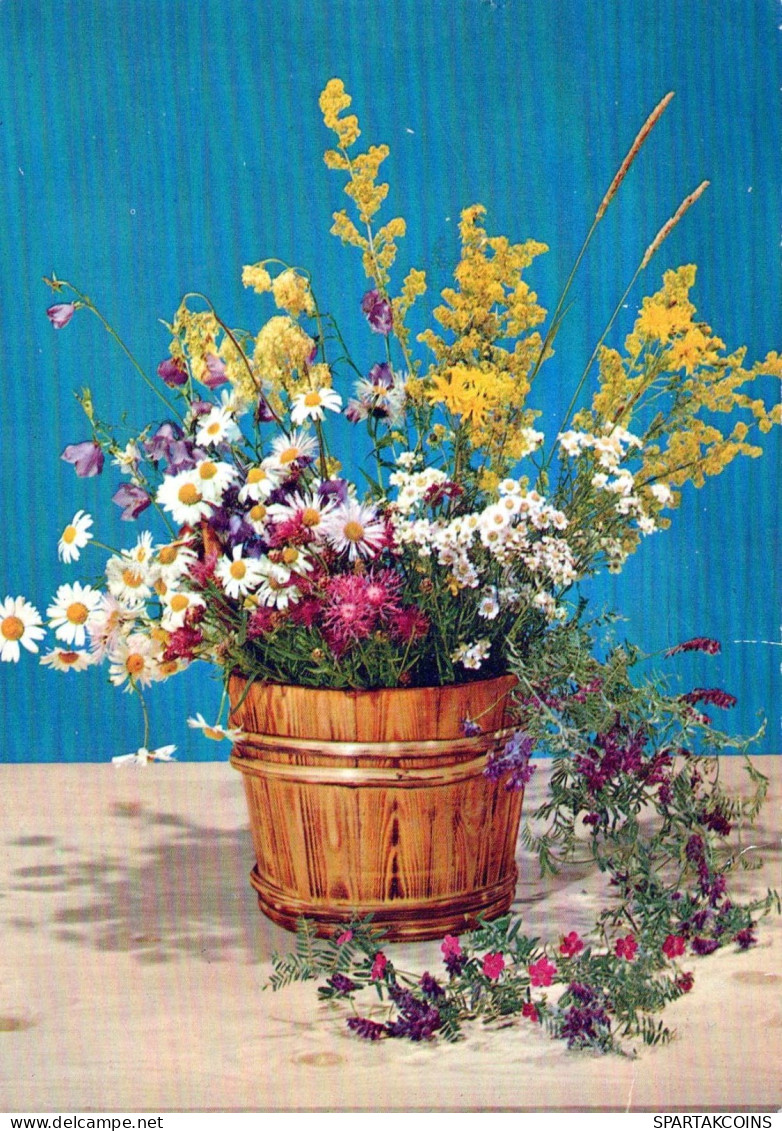 FIORI Vintage Cartolina CPSM #PAR239.IT - Fleurs