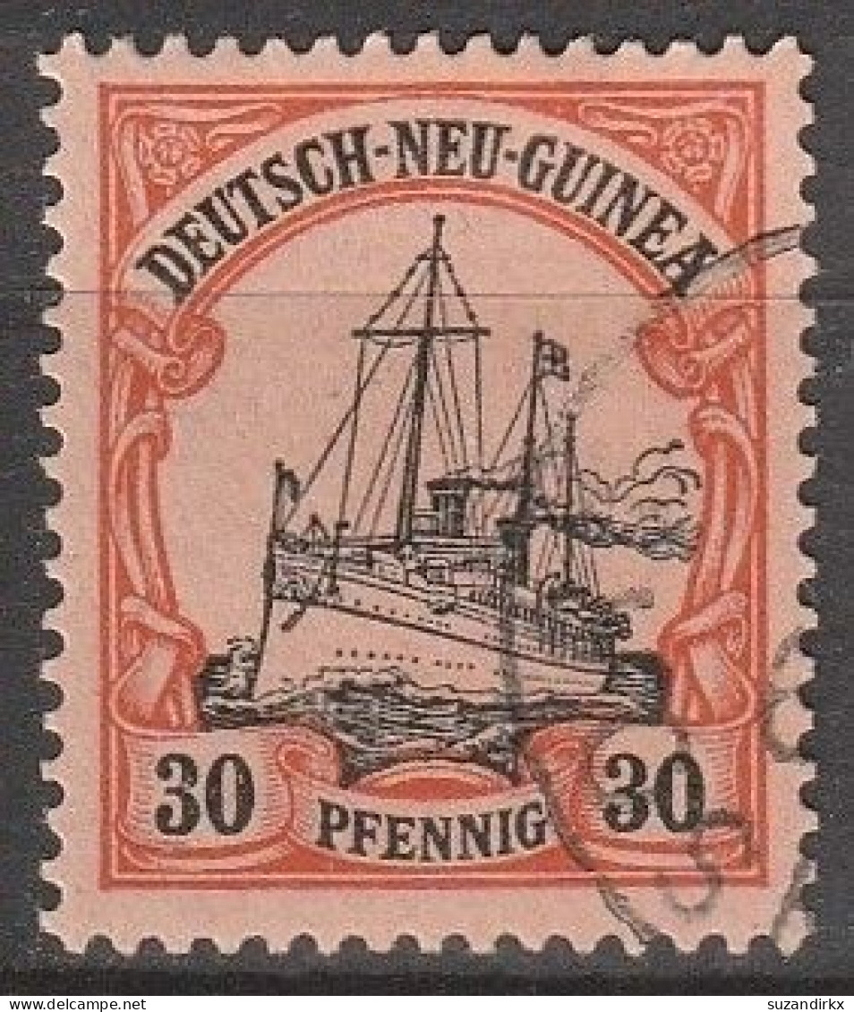 Deutsch Neu-Guinea   .    Michel   .     12    .     O   .      Gestempelt - Nuova Guinea Tedesca